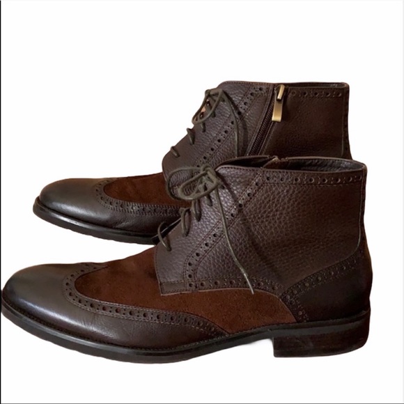 English Laundry Other - ENGLISH LAUNDRY Caden Chukka Brown Wingtip Boot